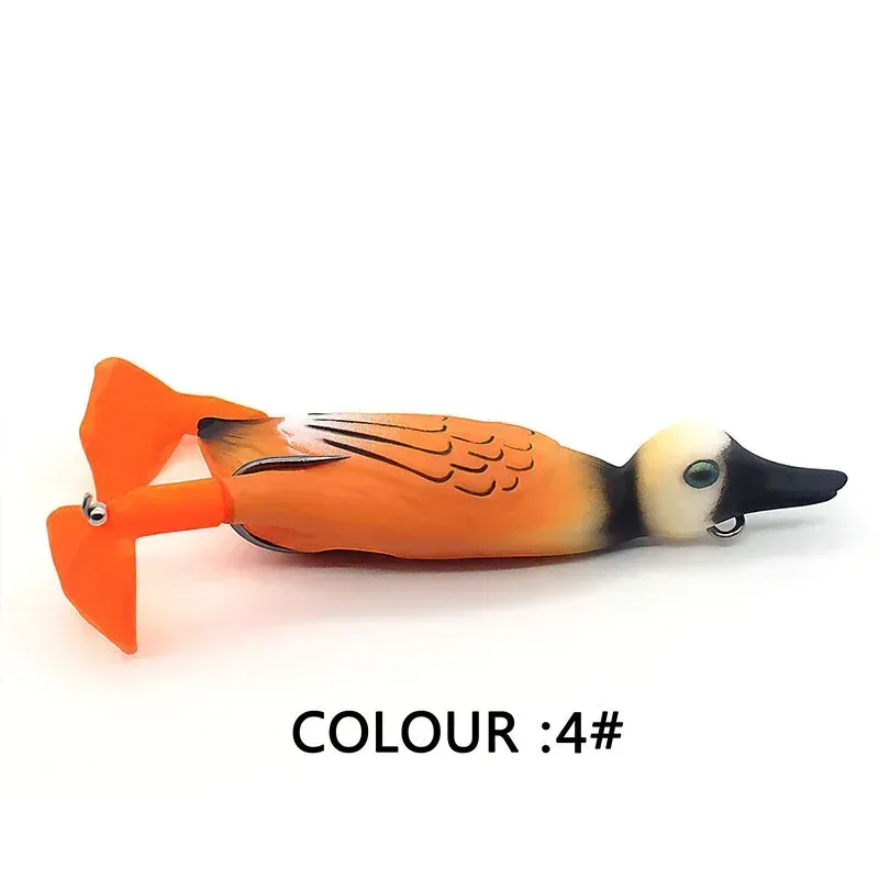 Double Propeller Duck Soft Bionic Bait