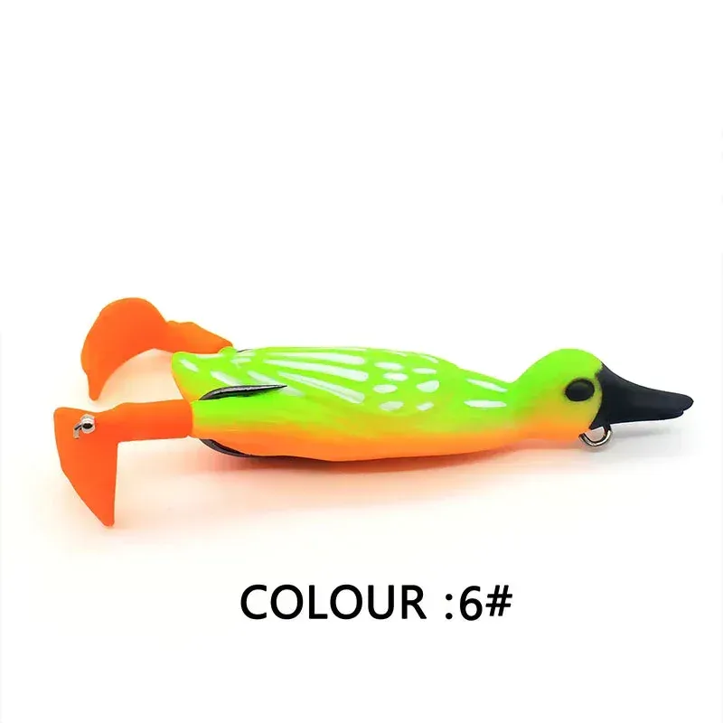Double Propeller Duck Soft Bionic Bait