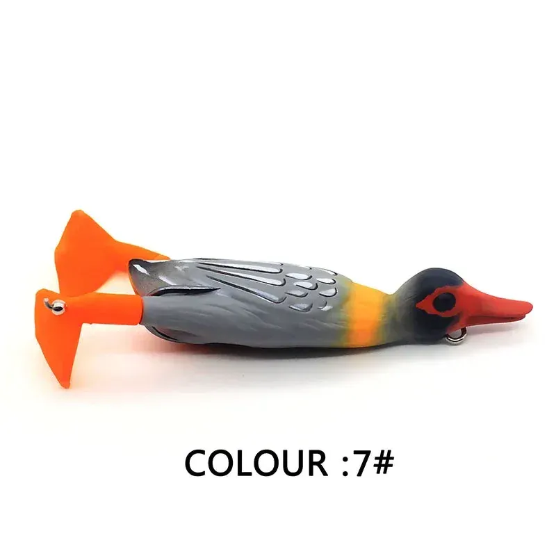 Double Propeller Duck Soft Bionic Bait