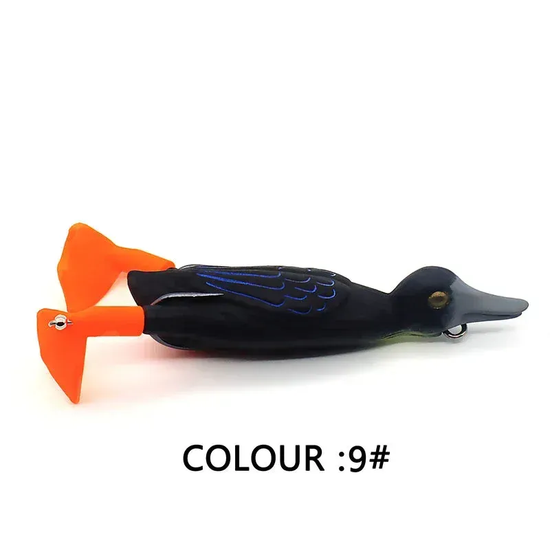 Double Propeller Duck Soft Bionic Bait