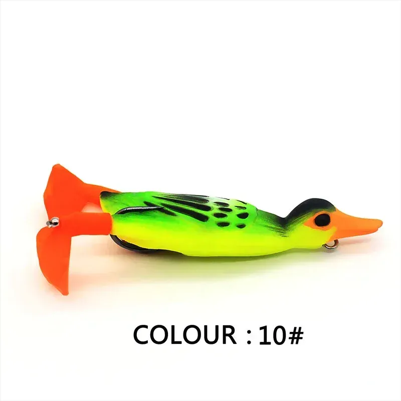 Double Propeller Duck Soft Bionic Bait