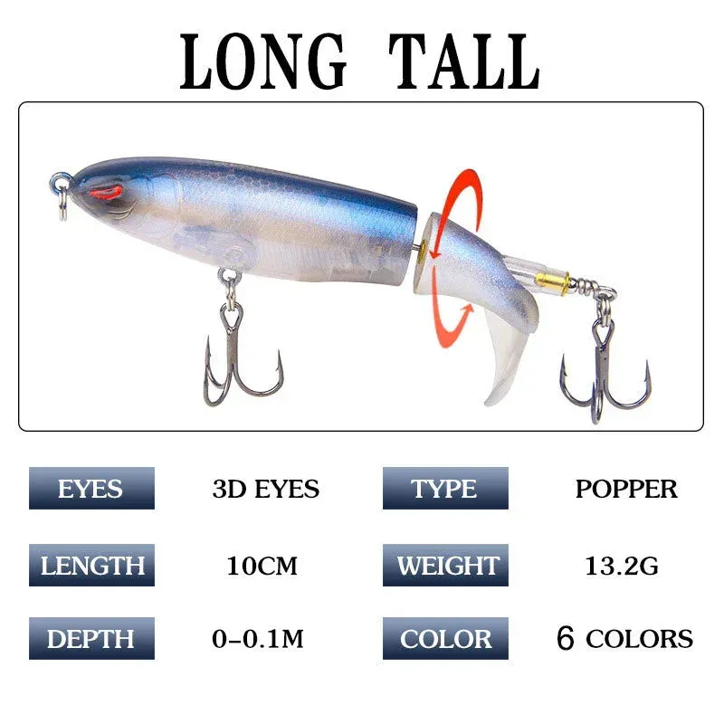 Propeller Surface Artificial Fake Bait