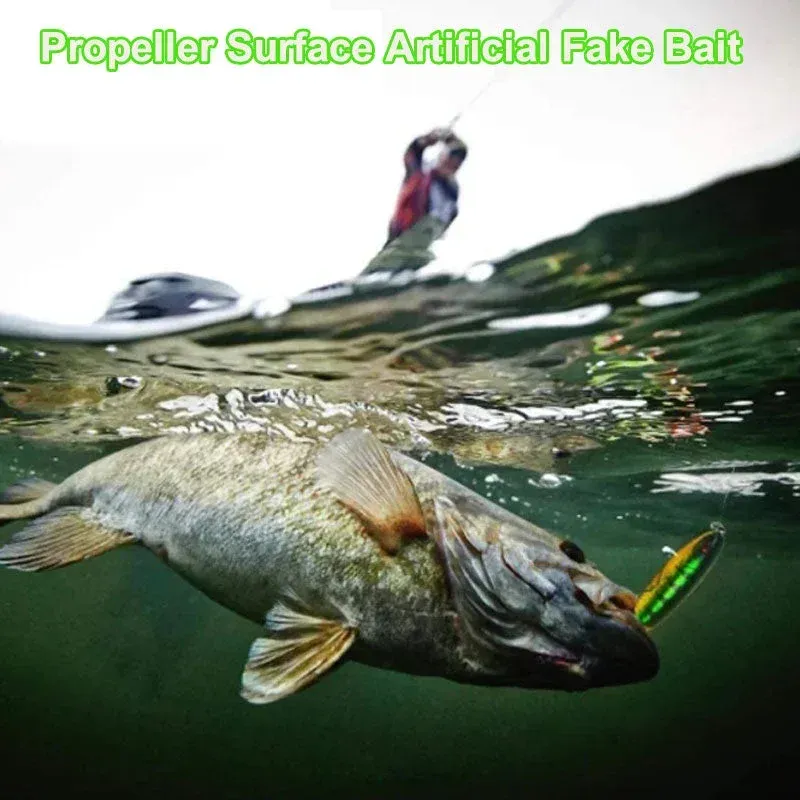 Propeller Surface Artificial Fake Bait