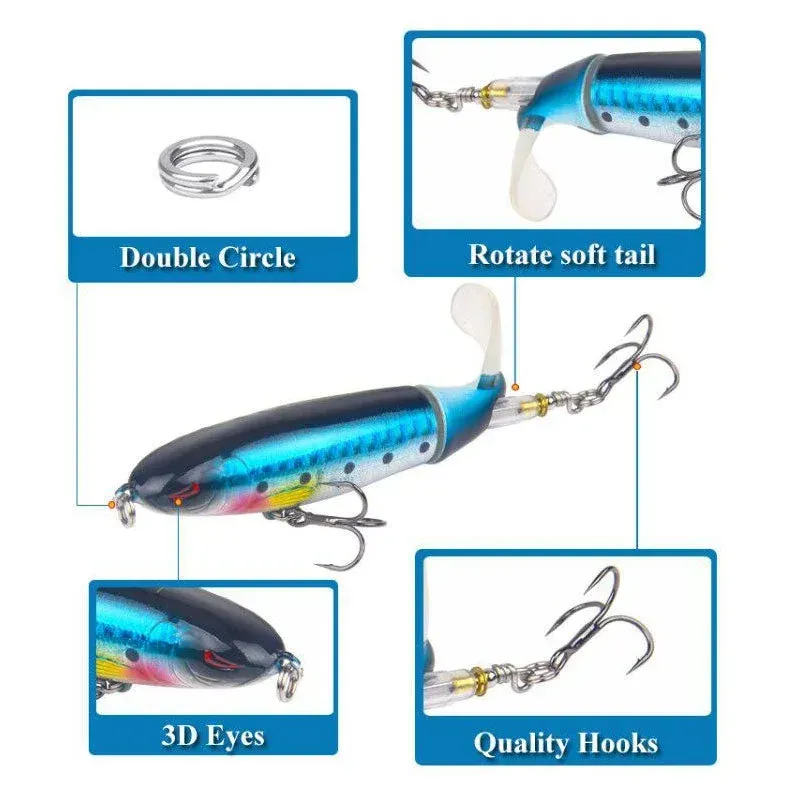 Propeller Surface Artificial Fake Bait