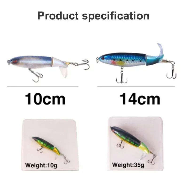 Propeller Surface Artificial Fake Bait