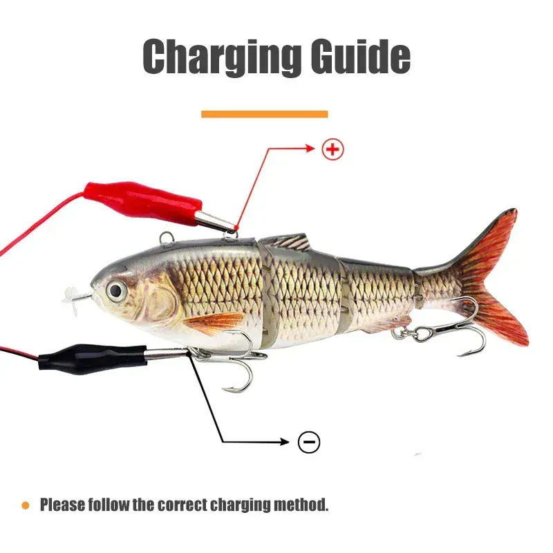 Electric Lure Wobblers for Fishing
