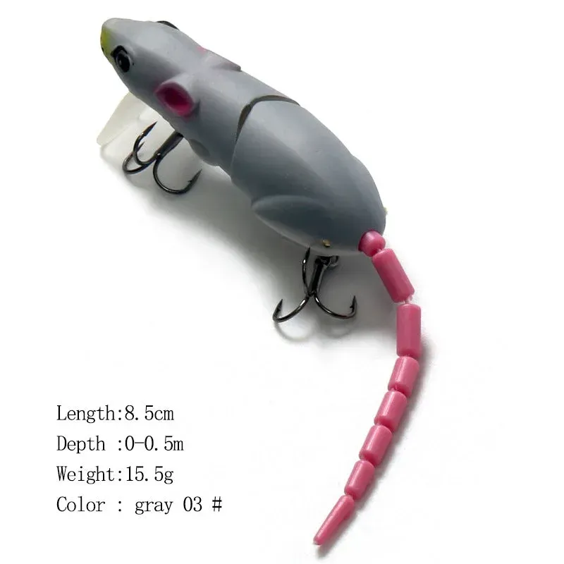 Bionic Rat Shape Fishing Lure