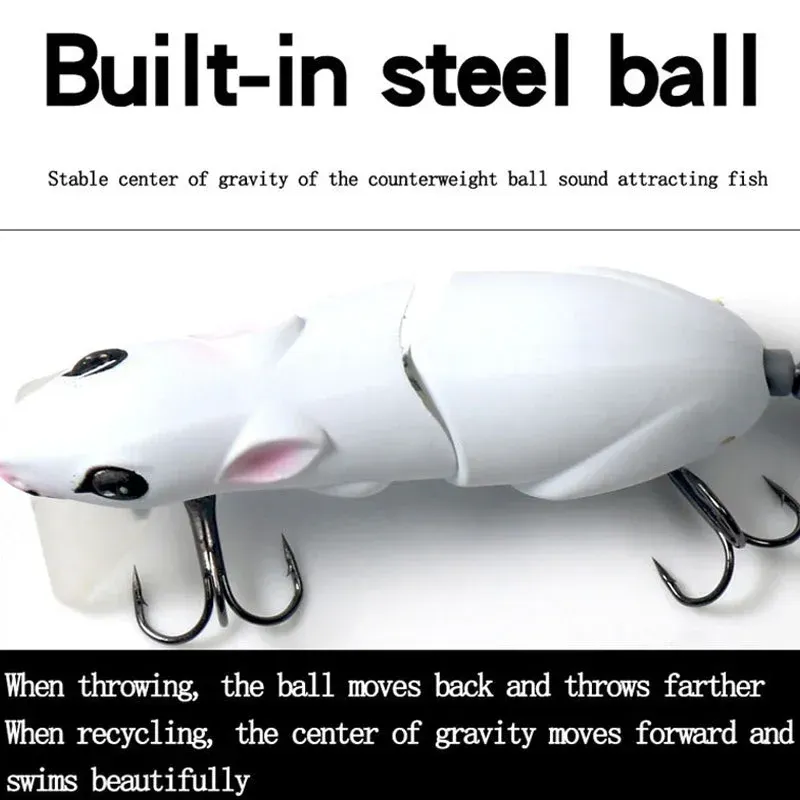 Bionic Rat Shape Fishing Lure