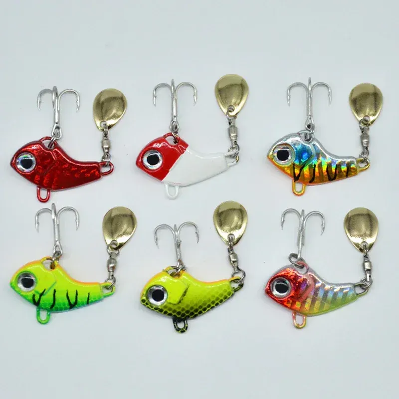 🐟Metal Spinning Fishing Lures（6 Pcs)