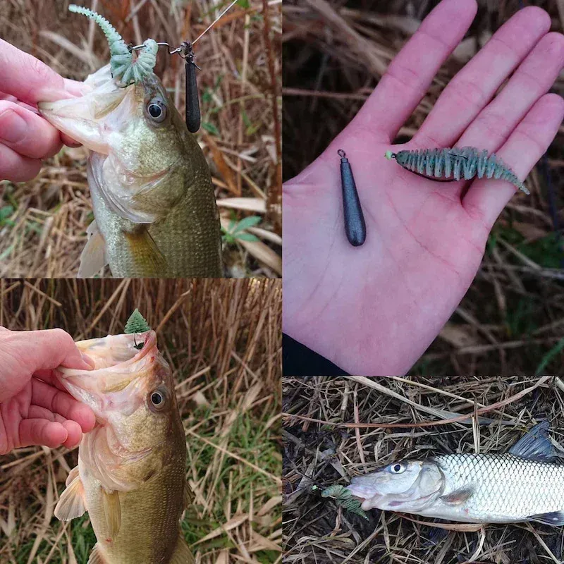 Bellows Gill Soft Lure Worm Fishing Lure