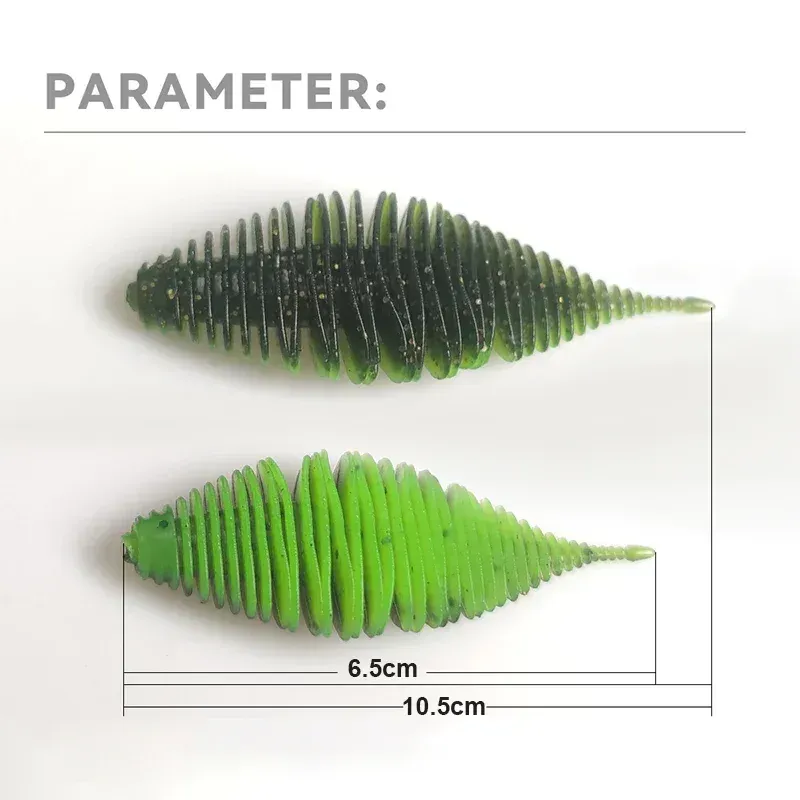 Bellows Gill Soft Lure Worm Fishing Lure