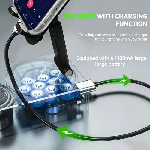 Phone & Tablet Stand with Speaker
