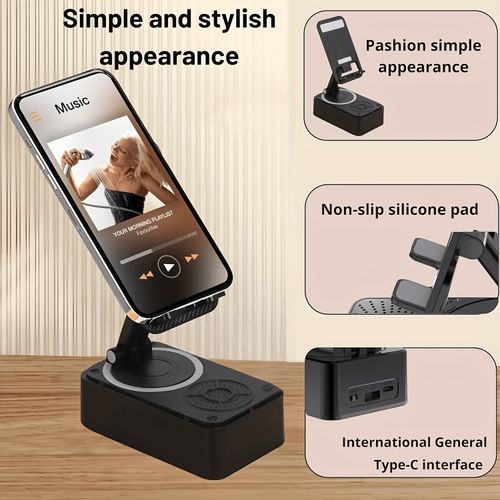 Phone & Tablet Stand with Speaker