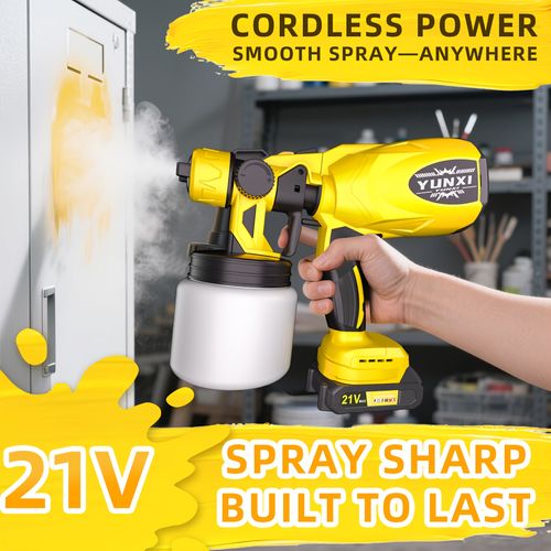 cordless multi-function spray gun electric handheld paint sprayer