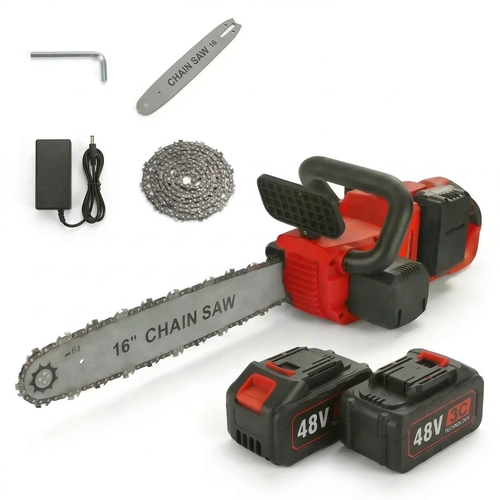 16 inch brushless lithium electric saw with 48V 2 battery packs