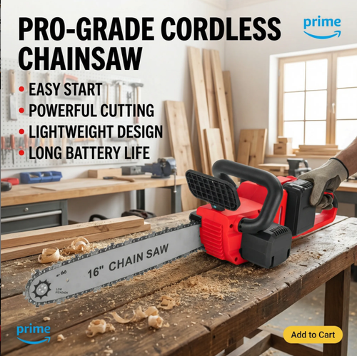 16 inch brushless lithium electric saw with 48V 2 battery packs
