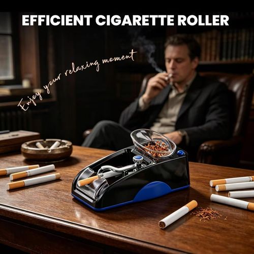 Cigarette Rolling Machine,Automatic Roller,Electric Mini Tobacco Injector