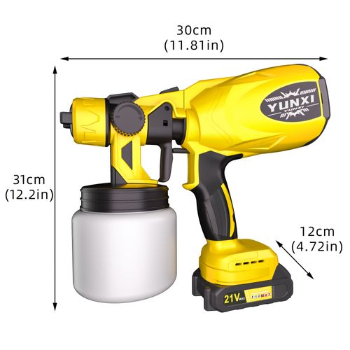 cordless multi-function spray gun electric handheld paint sprayer