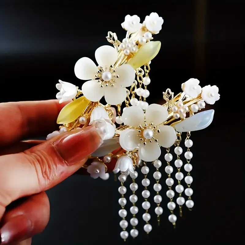 Pearl Tassel Hairpin