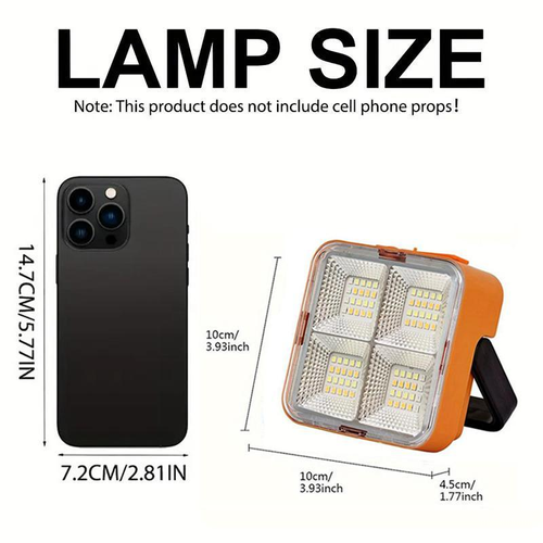 Mini Solar Rechargeable Multifunctional Searchlight