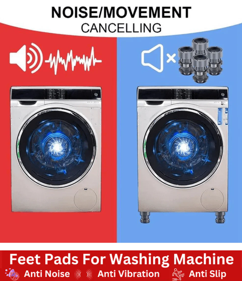 Height Adjustable Washing Machine Stand (Pack Of 4)
