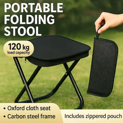 Portable Folding Chair With Carry Bag