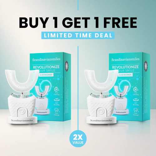 U-shaped electric toothbrush