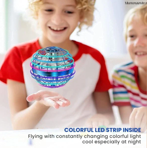 MagicFloater™ – 360° Flying Ball | Gesture Controlled | LED Show