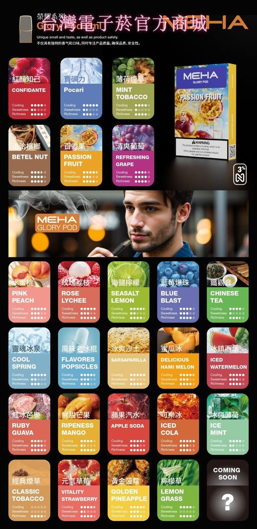 MEHA魅嗨五代煙彈 2.5ml霧化彈【買五盒送一盒】-ILIA糖果雲煙館