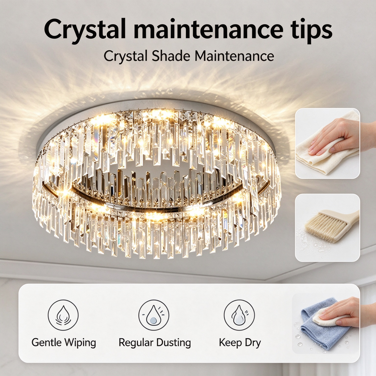 Crystal maintenance tips