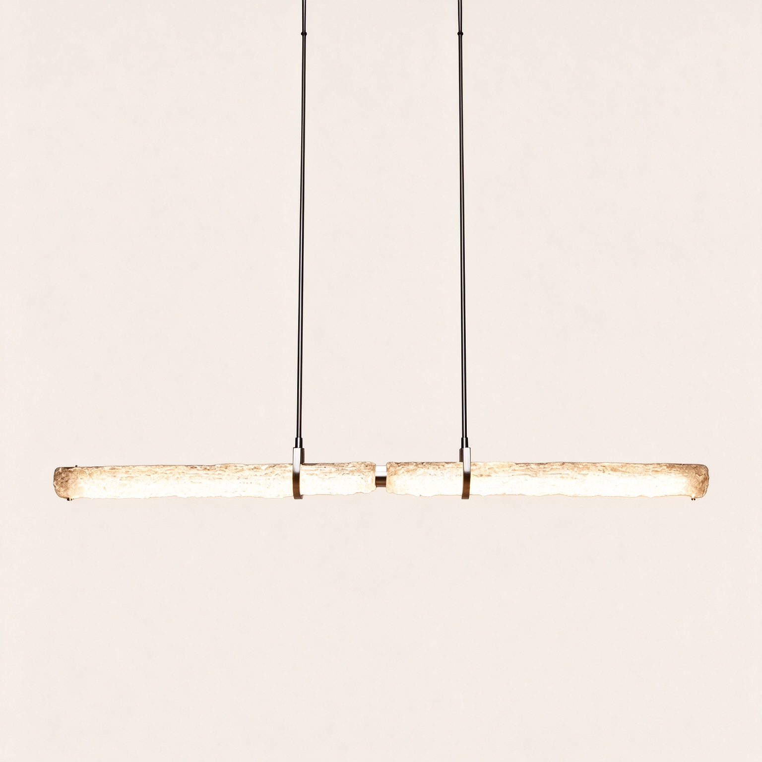 Modern Linear Glass Chandelier