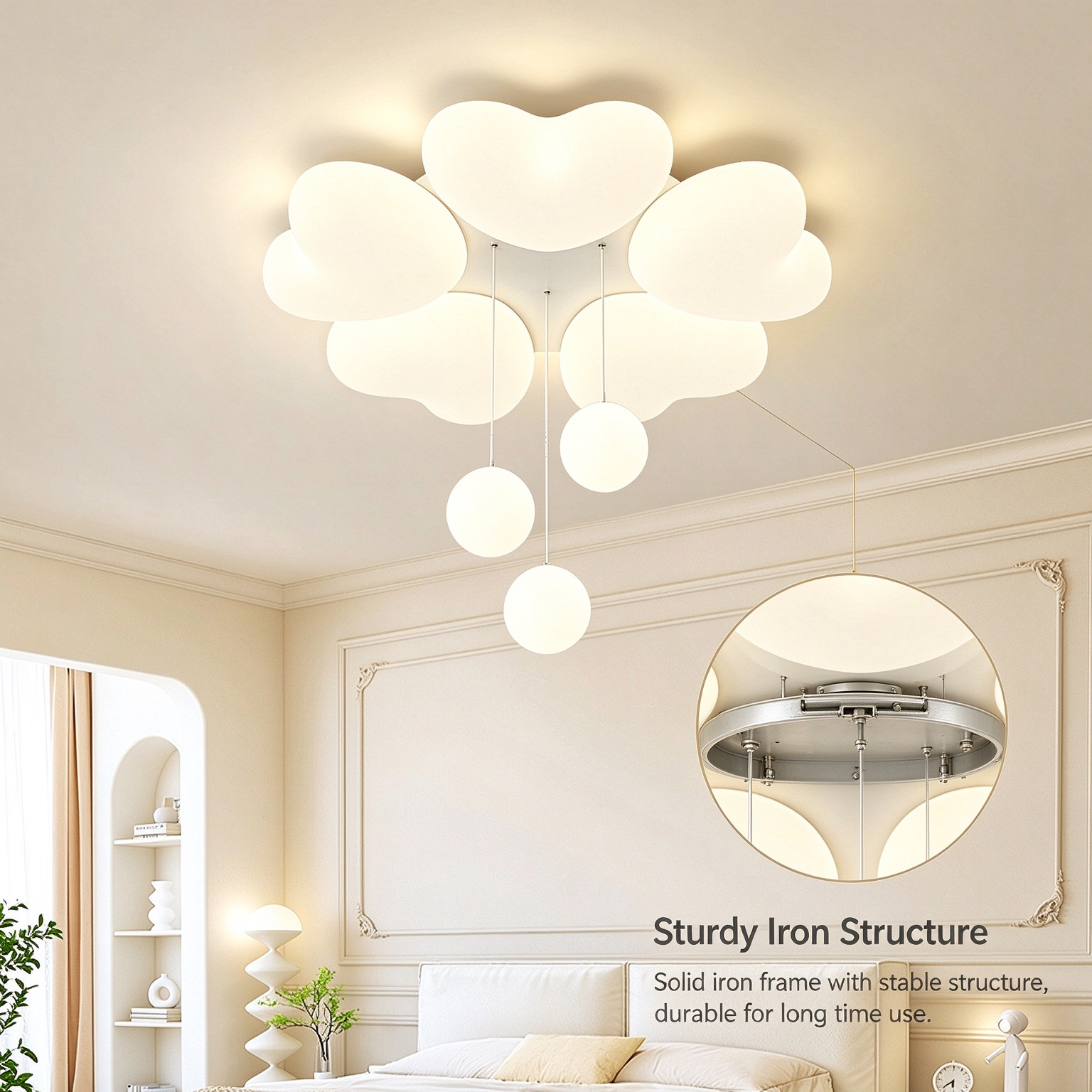 Iron Lamp Frame