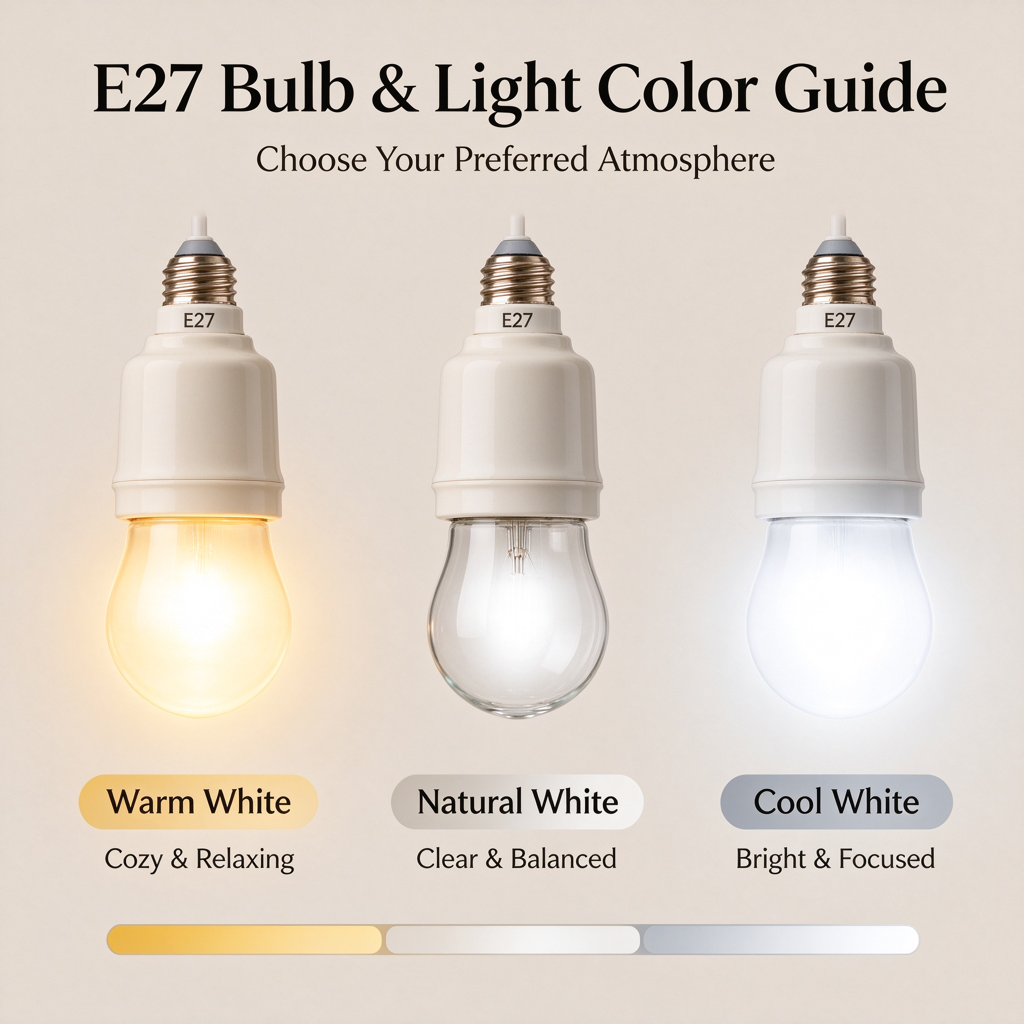 E27 Bulb Options