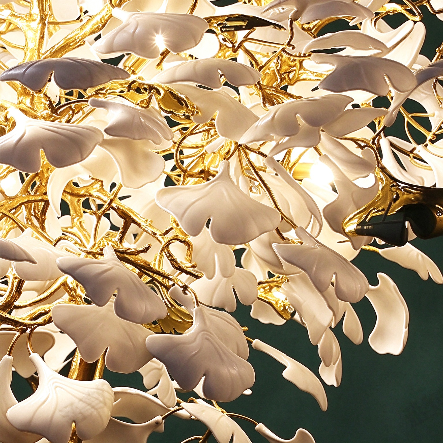 Ceramic Ginkgo Leaves