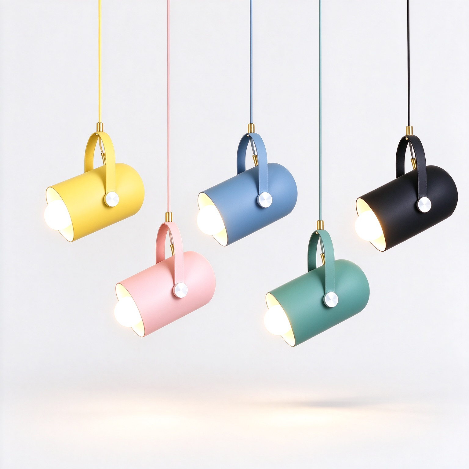 Adjustable Nordic LED Pendant Spotlight