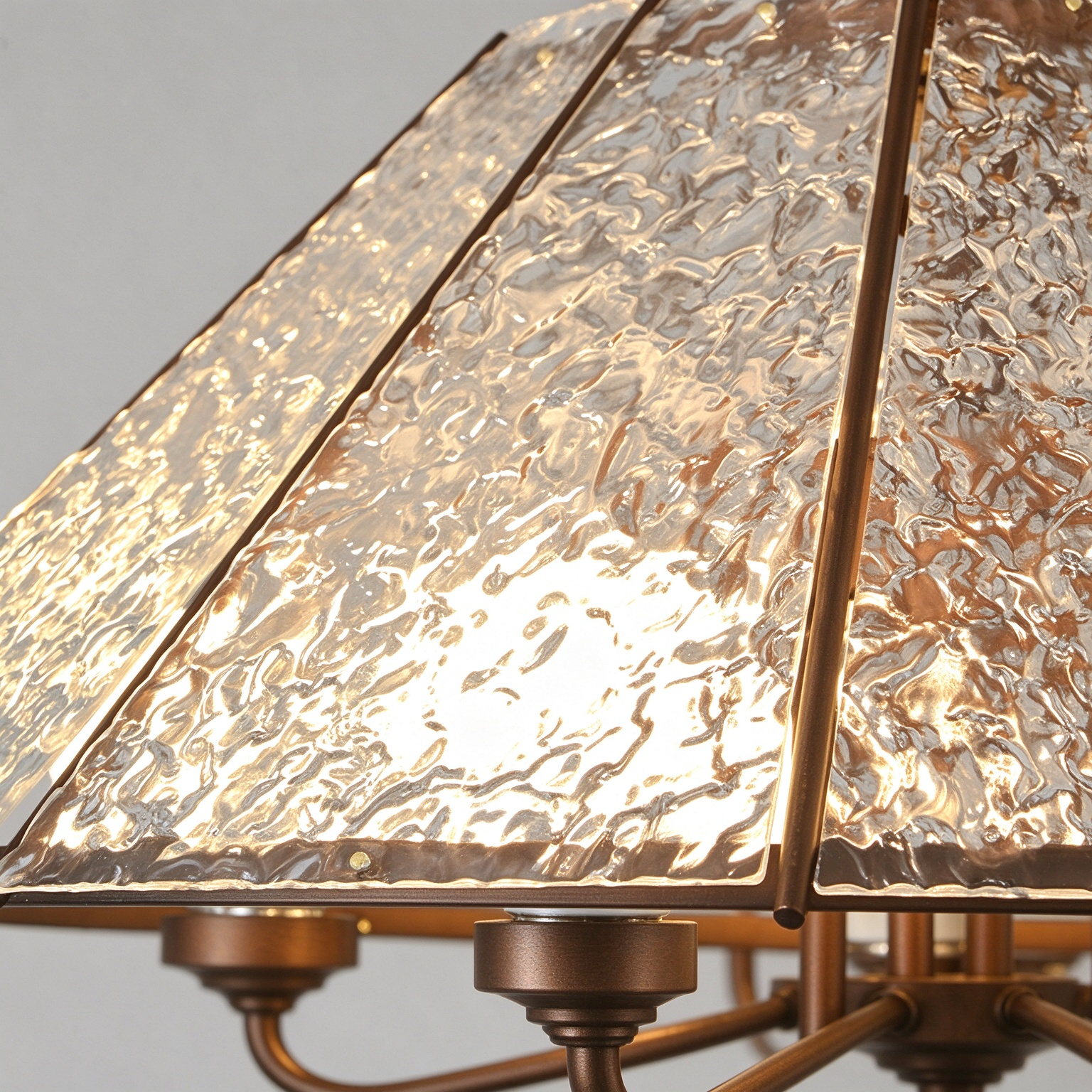 Water Ripple Glass Shade