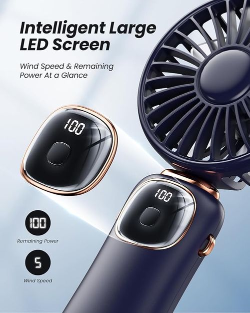 Handheld Light Bulb USB Fan