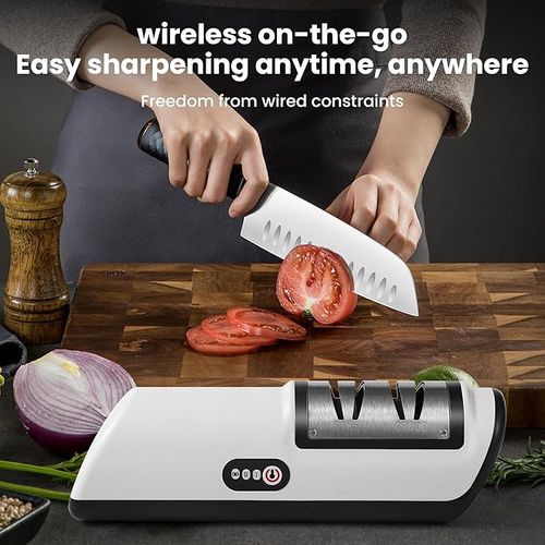 2-stage electric knife sharpener