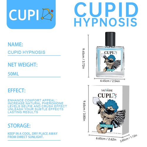 high-quality original Cupid Hypnotic Cologne for Men 2.0 spray, top-grade French perfume.