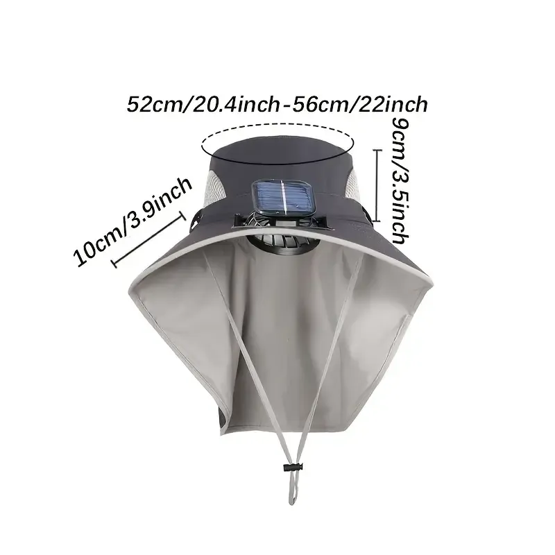 Children's Solar Charging Fan Hat