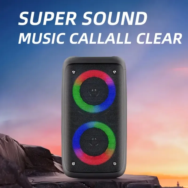 Wireless speaker with subwoofer