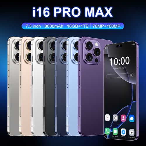 Hot selling across the entire network 16 Pro Max 5G Smartphones Phone 16 Pro Max 16GB+1TB Smartphone 5G Smartphone 7.3inch Screen