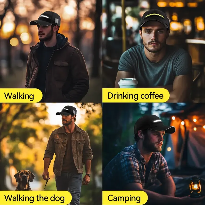 Stylish charging hat