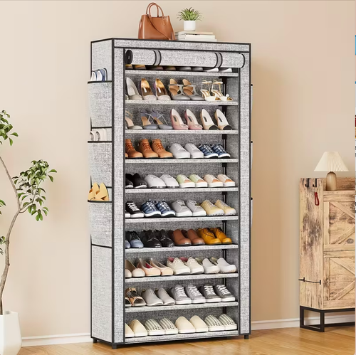 Hot Selling Modern Foldable Cardboard Shoe Organizer Storage for Home Warehouse Wooden Space-Saving Product for Living Room