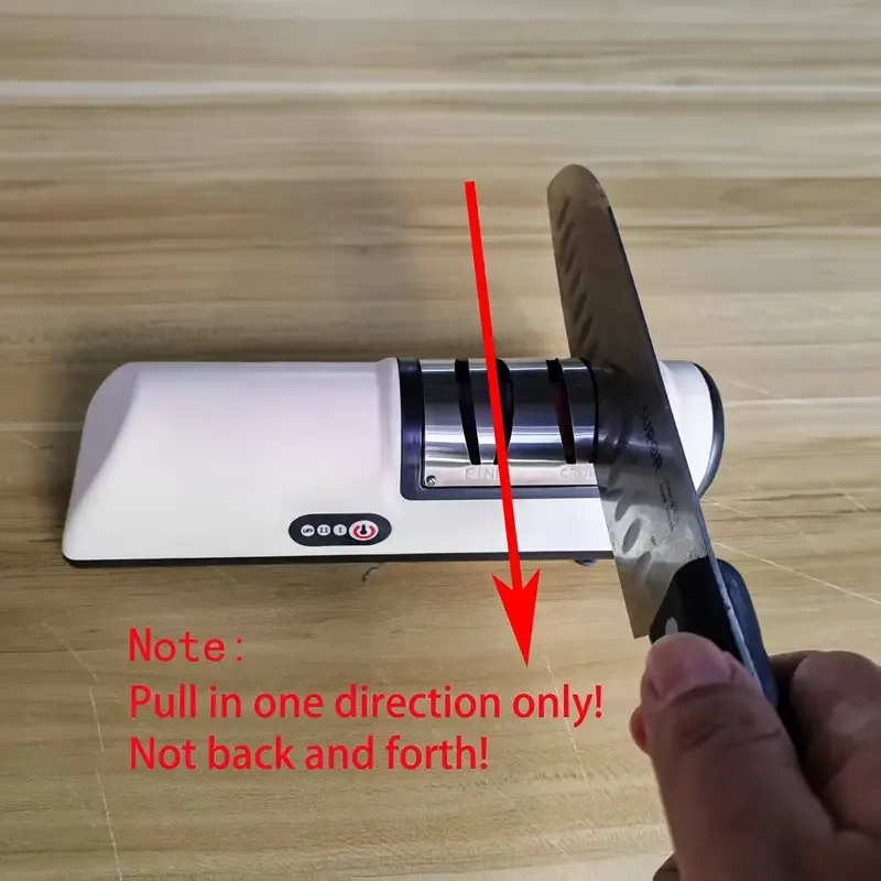 2-stage electric knife sharpener