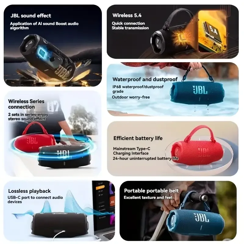 JBL Flip 6 Bluetooth Waterproof Portable Speaker