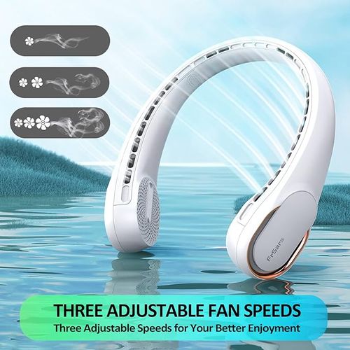 Portable USB neck fan
