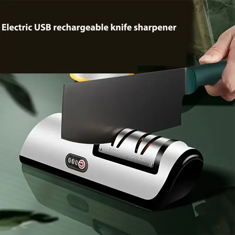 2-stage electric knife sharpener