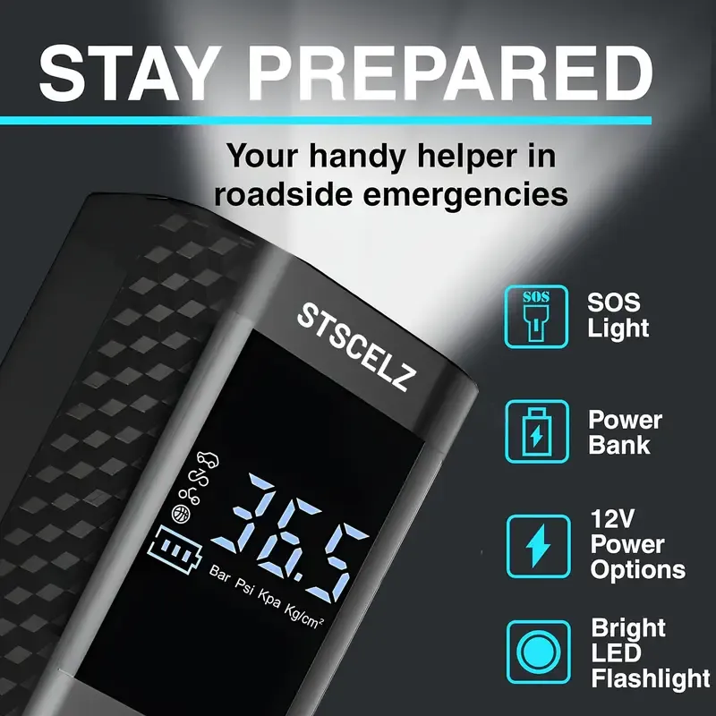 Electric air pump with automatic shut-off