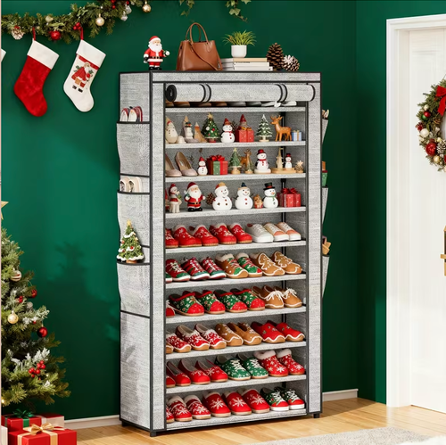 Hot Selling Modern Foldable Cardboard Shoe Organizer Storage for Home Warehouse Wooden Space-Saving Product for Living Room